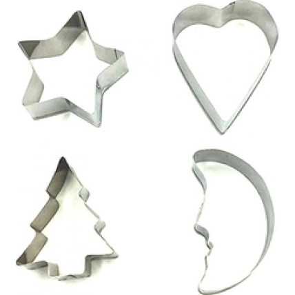 Κουπάτ σετ 4τμχ. ανοξείδωτο