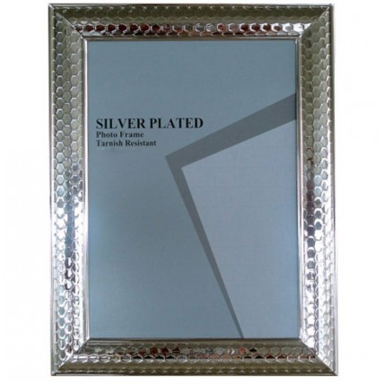 Κορνίζες silver plated Σφυρίλατες 10x15