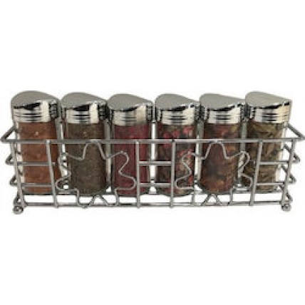 Βάση μπαχαρικών 6τμχ λουλούδι