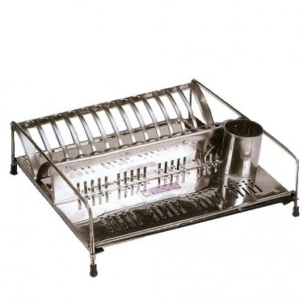 Πιατοθήκη ανοξείδωτη μονόροφη VIOVAS 