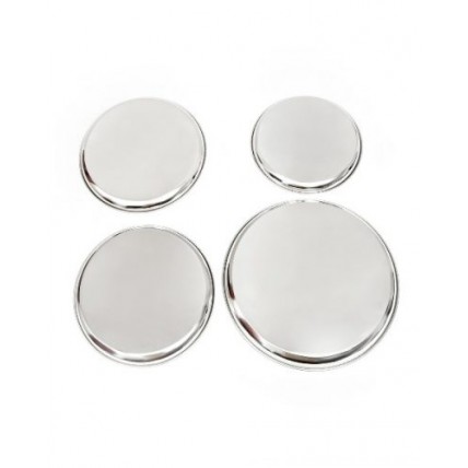 καπάκια κουζίνας-ασημί