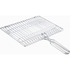 Σχάρα διπλή 24x34 cm ανοξείδωτη