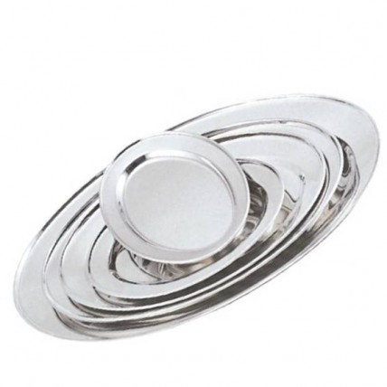 Πιατέλα οβάλ ανοξείδωτη 45 cm
