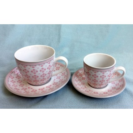 Φλυτζάνι τσαγιού πορσελάνης με πιατάκι