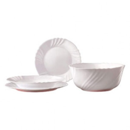 Πιάτο σούπας οπαλίνα λευκό  