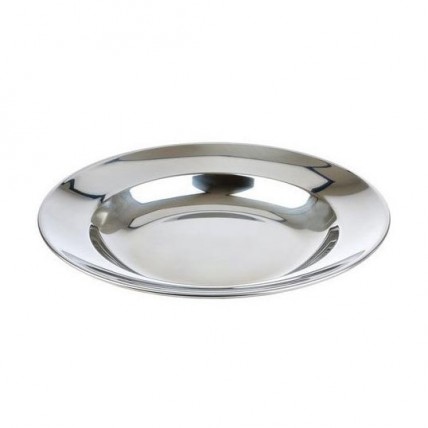 Πιάτο ανοξείδωτο 23cm