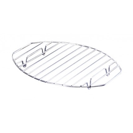 Σχάρα οβάλ grill 29x22 cm κασσίτερου