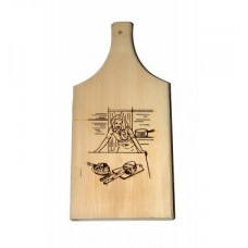 Επιφάνεια κοπής με χέρι 26x18 cm