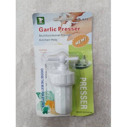 Πρέσα σκόρδου πλαστική