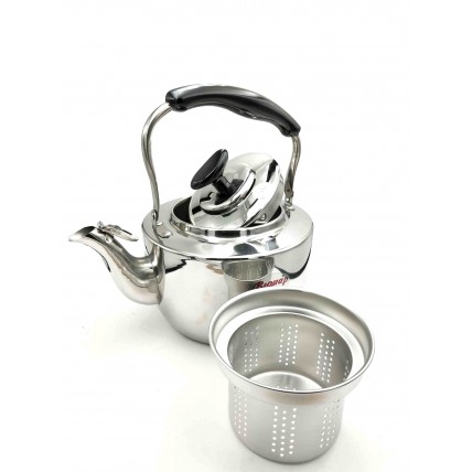 Tσαγιέρα inox με φίλτρο 3lt Viomar